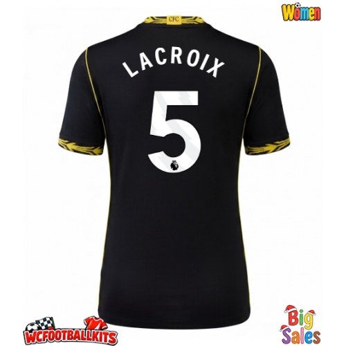 Chelsea Maxence Lacroix #5 Replica Away Stadium Shirt for Women 2026-27 Short Sleeve